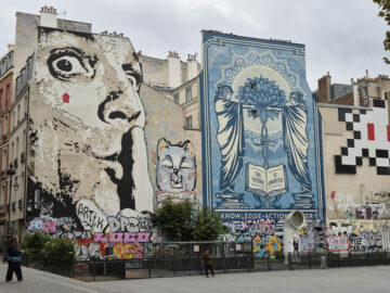 Jef Aerosol, Shepard Fairey and Invader