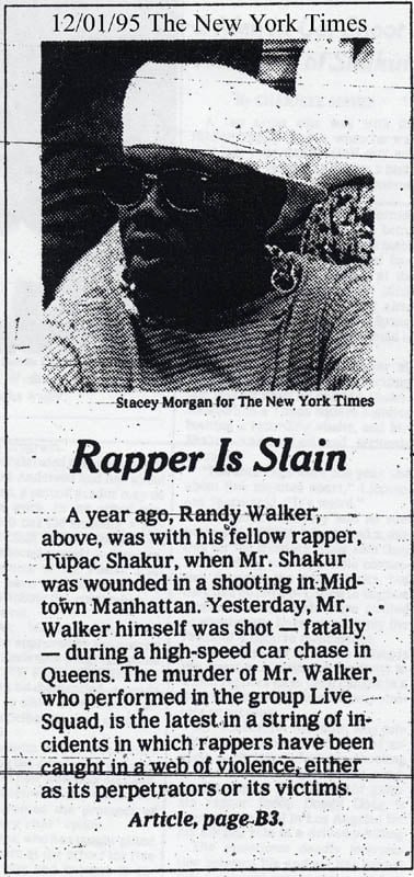 "Rapper Slain After Chase In Queens" - #BigStretch - #Tupac - #HipHop - #HipHop50 - Firebarzzz