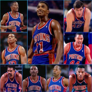 1989 & 1990 Detroit Pistons Champions.