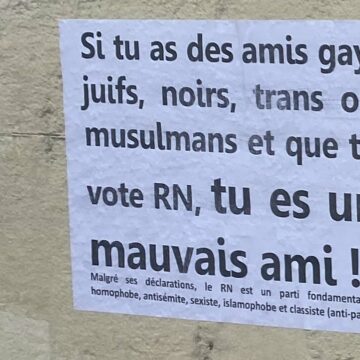 La parole raciste Décomplexée – 27/062024 –