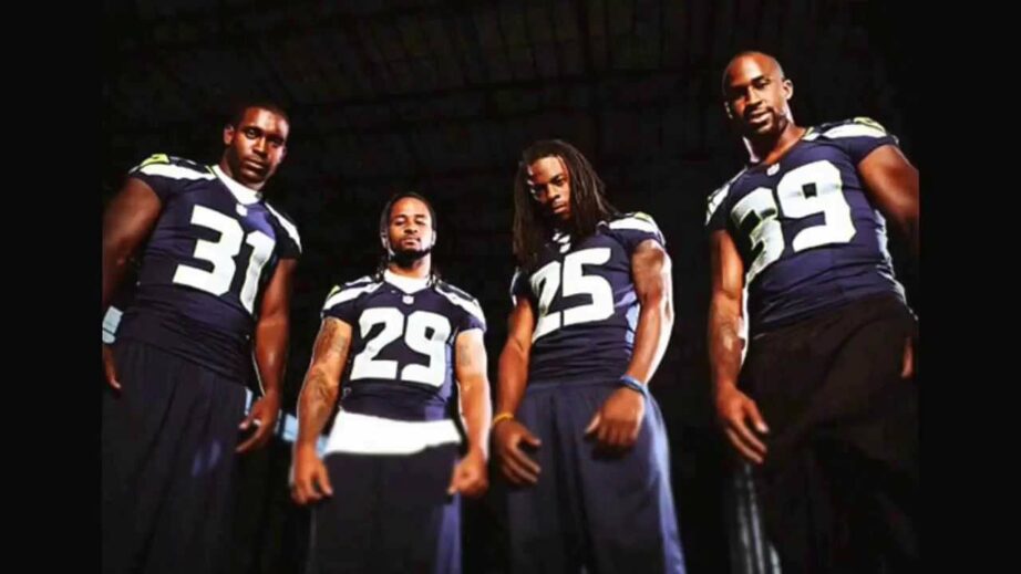 Legend Of Boom (Richard Sherman, Earl Thomas, Kam Chancellor et Brandon Browner) – Seattle Seahawks – NFL