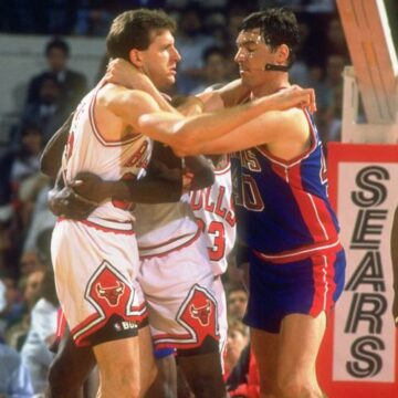 NBA : Bill Laimbeer – Pivot – Detroit Pistons – NBA –