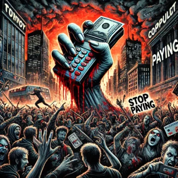 Réaction / 🇫🇷 : « 1-Voter, ça sert rien. 2-Manifester, ça sert rien. 3- Gueuler, ça sert rien. 4- La Seule solution :ARRÊTER DE PAYER. » – FirebarzzzCom